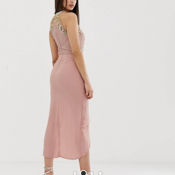 Virgos Lounge Embellished midi dress - Picture 4 of 4